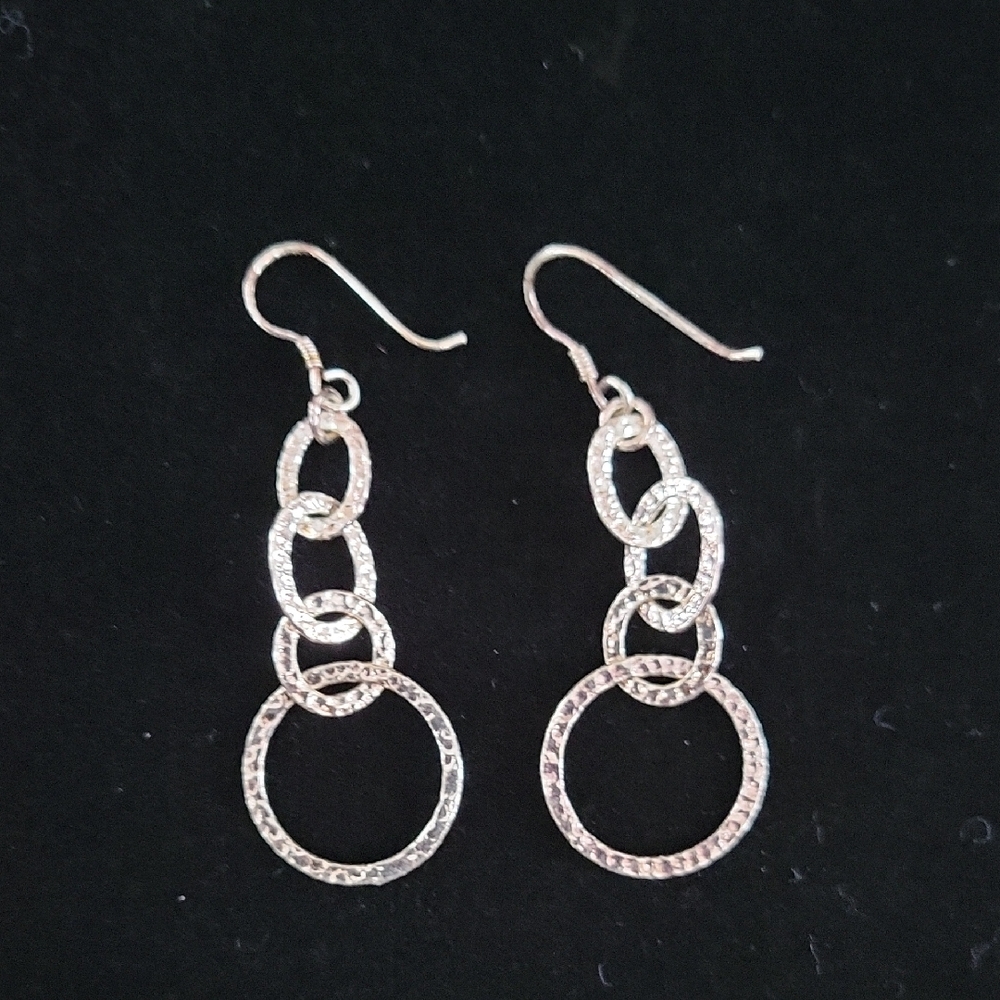 Silver Pierced Earrings